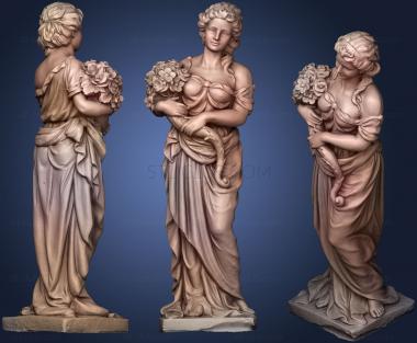 3D model Goddess Statue (STL)